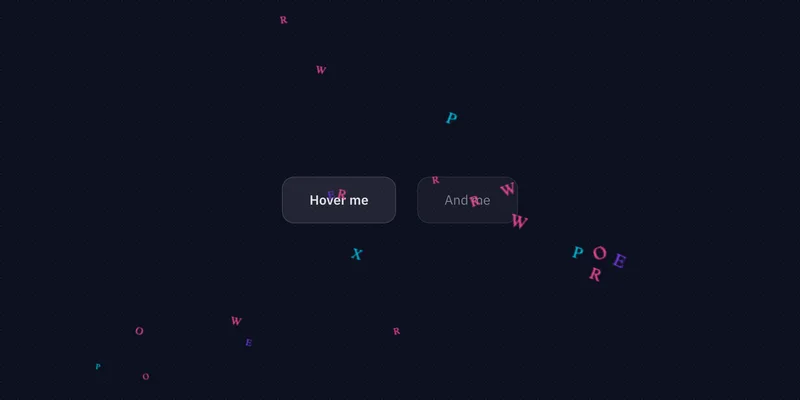 Character cursor running on a page