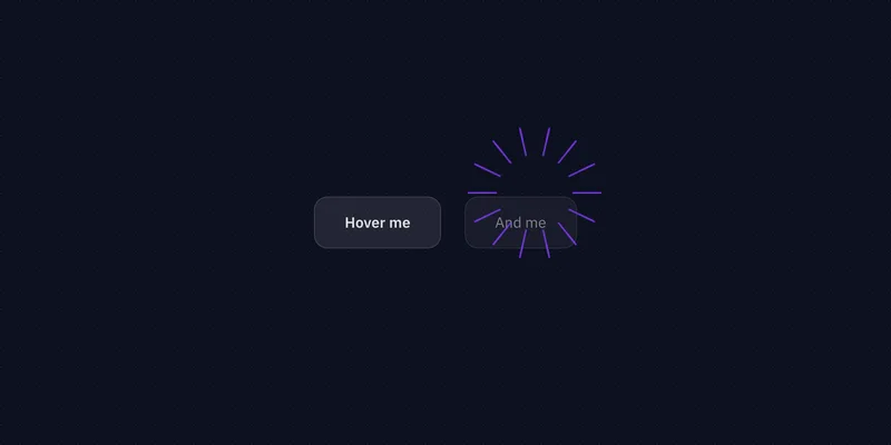 Click spark running on a page